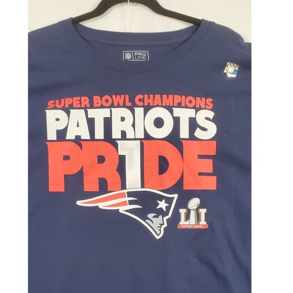 Patriots Pride Super Bowl LI (51) 2017 LS T-Shirt Men Size 3XLB *NEW WITH TAGS* - Picture 2 of 9